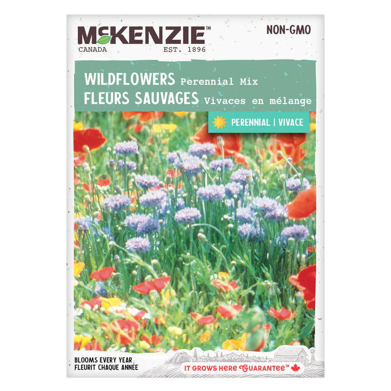 Wildflower Seeds, Perennial Mix McKenzie Seeds