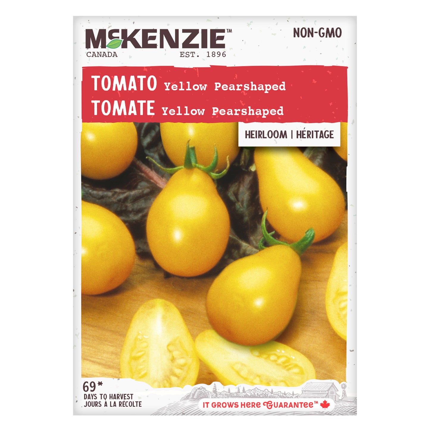 Tomato, Yellow Pearshaped Seeds