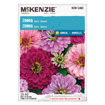 Zinnia, Art Deco Seeds