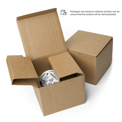 Allover Veggies Ceramic Mug-in-box