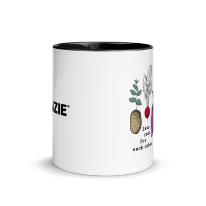 "Lets Root for Each Other" Ceramic Mug Gif
