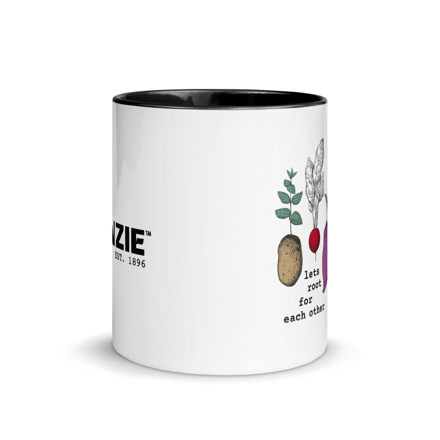 "Lets Root for Each Other" Ceramic Mug, 11 oz