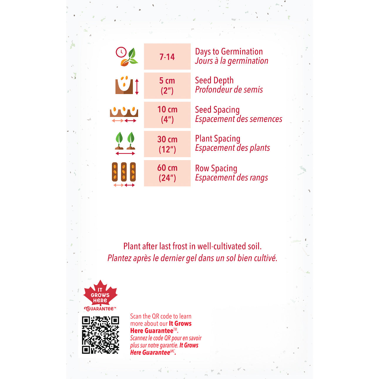 seed planting depth chart Buy Early Sunglow (SU) Corn Seed Economy Pack Online