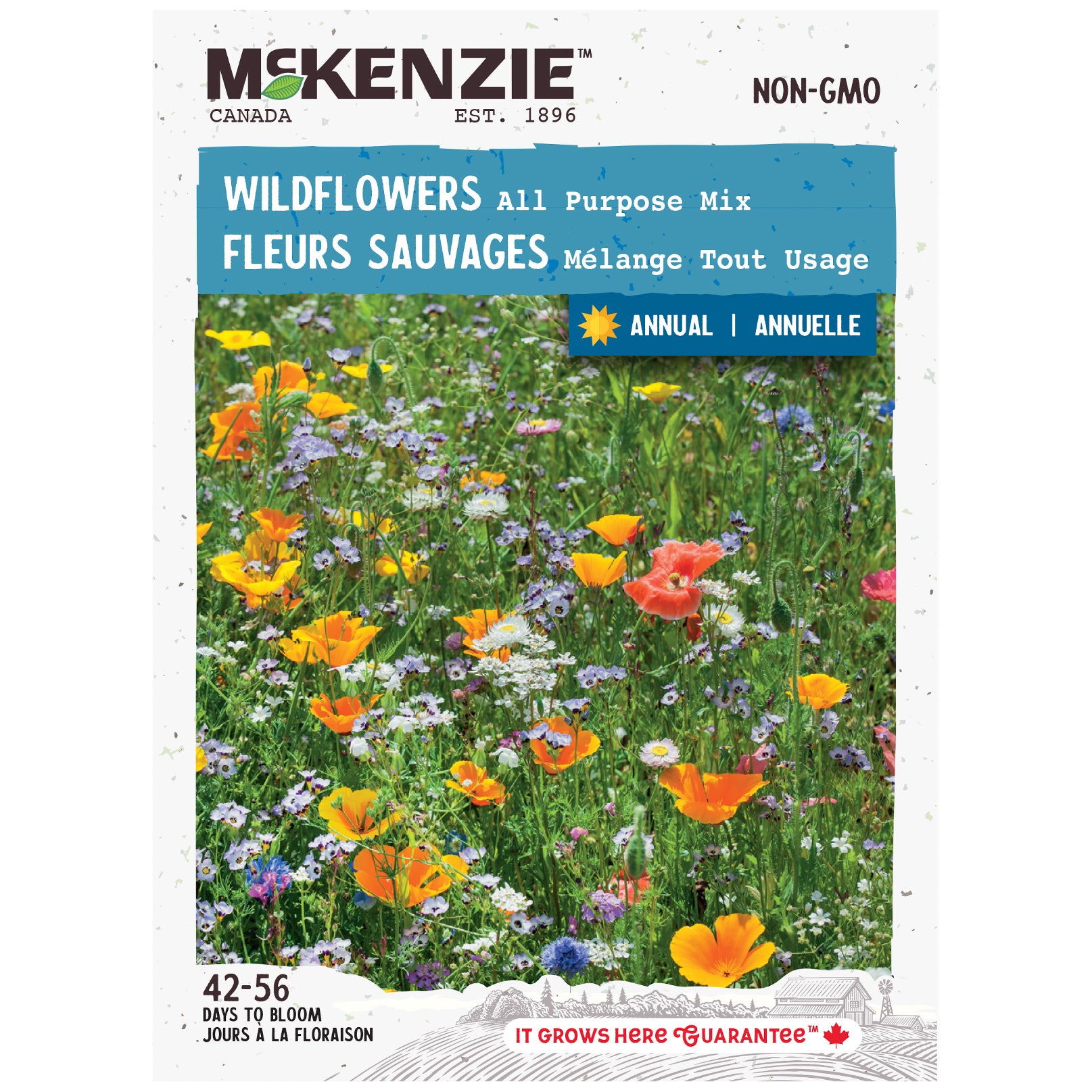 bag of mixed flower seeds Wildflower Seeds, All Purpose Mix