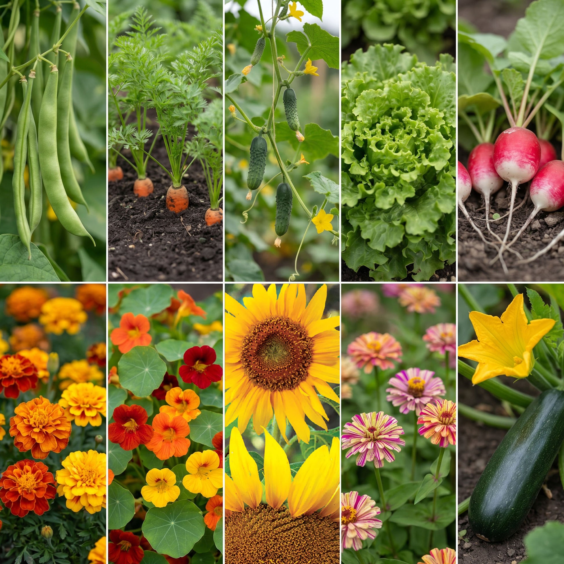 garden and seed Easy Grow Garden Seed Bundle (10 Pack)