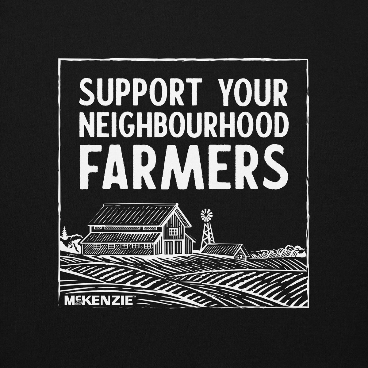 Support Your Neighbourhood Farmers Graphic