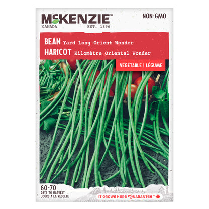 Bean Seeds, Yard Long Orient Wonder Pole