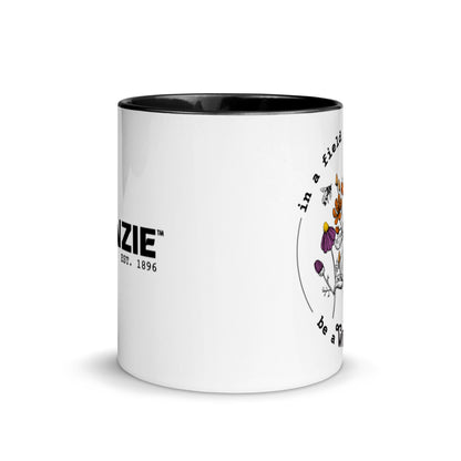 "In A Field Full Of Roses, Be A Wildflower" Mug, 11 oz