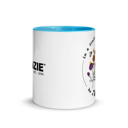 "In A Field Full Of Roses, Be A Wildflower" Mug, 11 oz