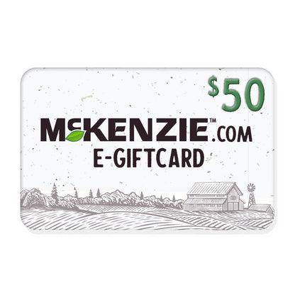 McKenzie Seeds Gift Card