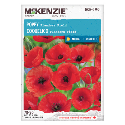 Poppy, Flanders Field Seeds