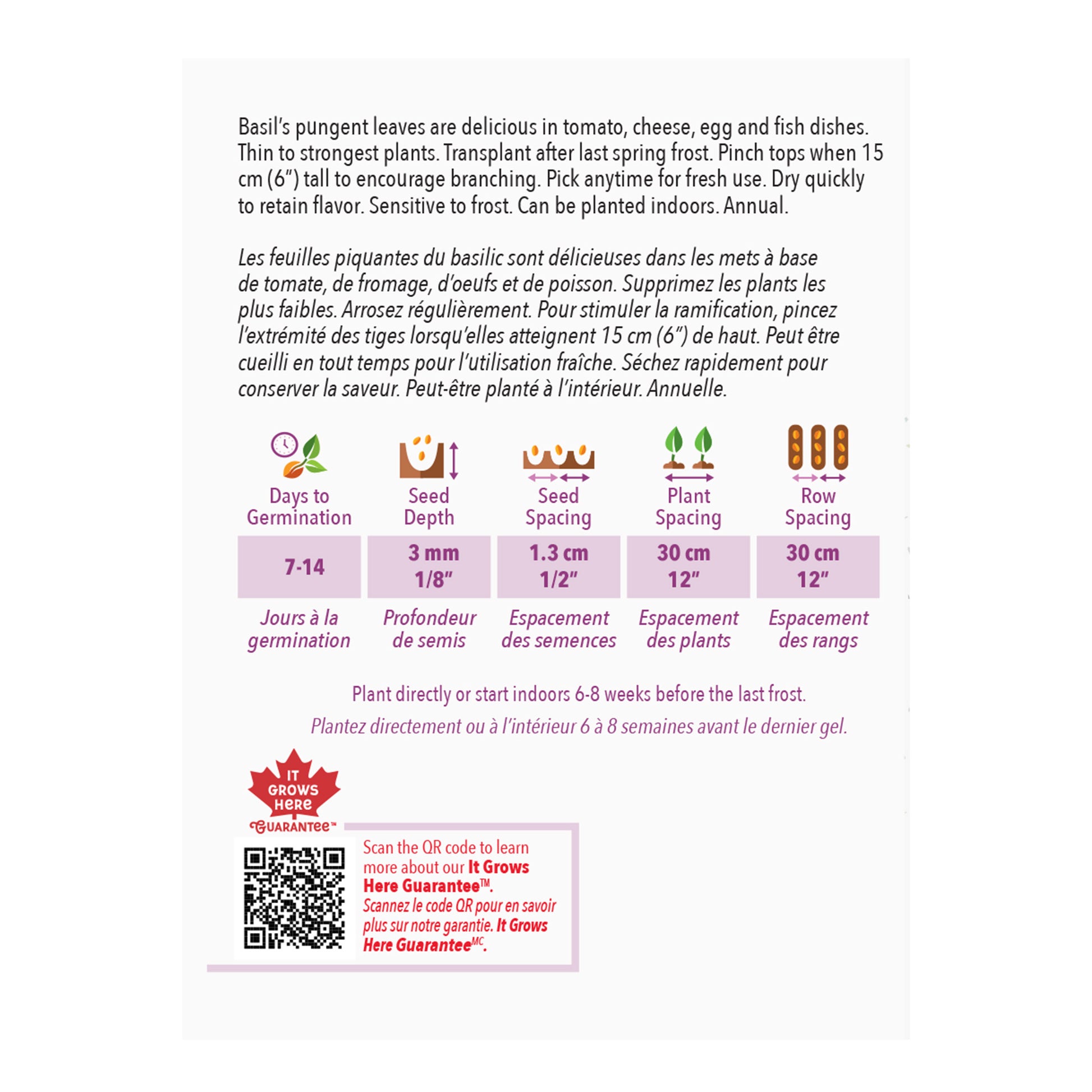 basil seeds planting instructions Buy Sweet Basil Herb Seed Online