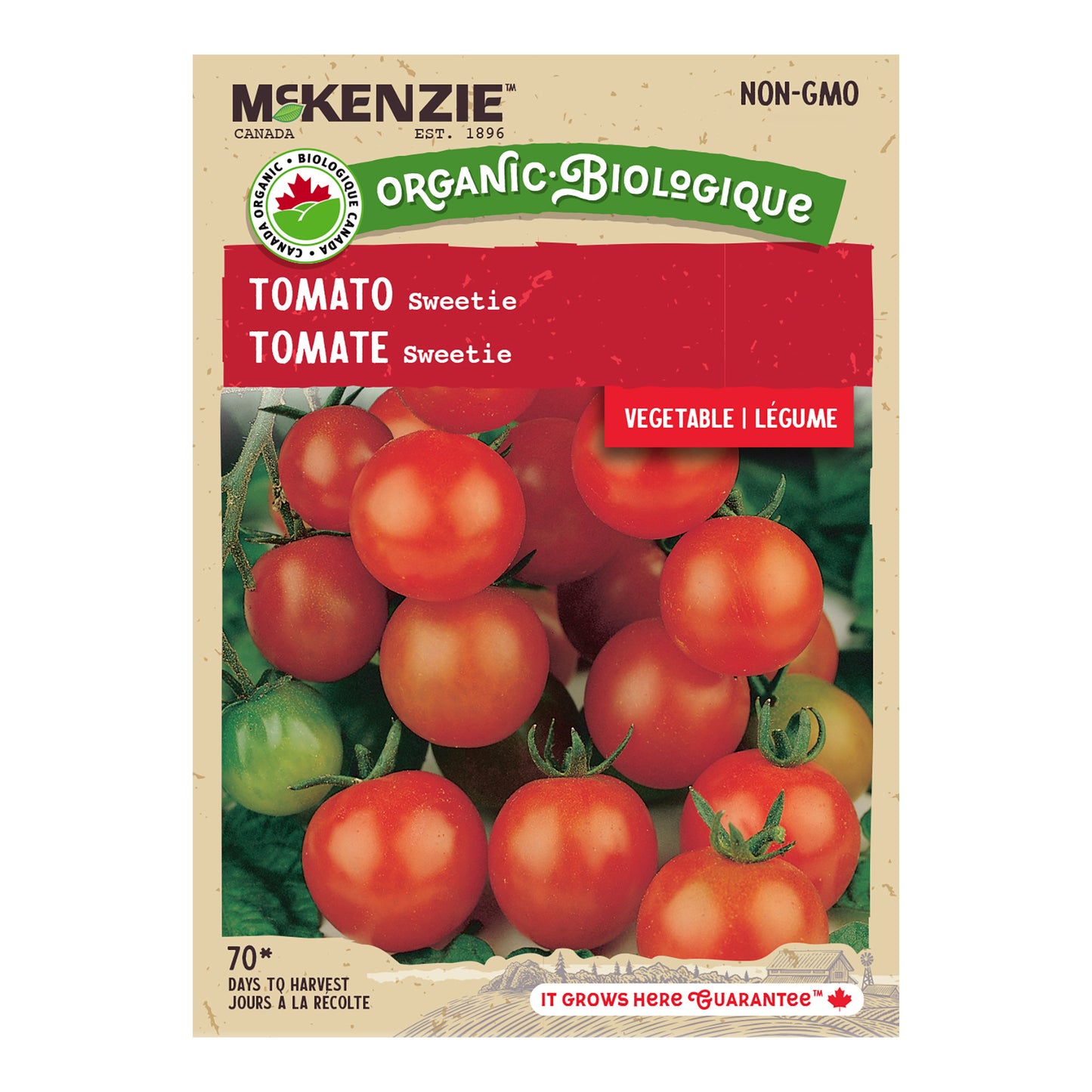 Organic Tomato Seeds, Sweetie