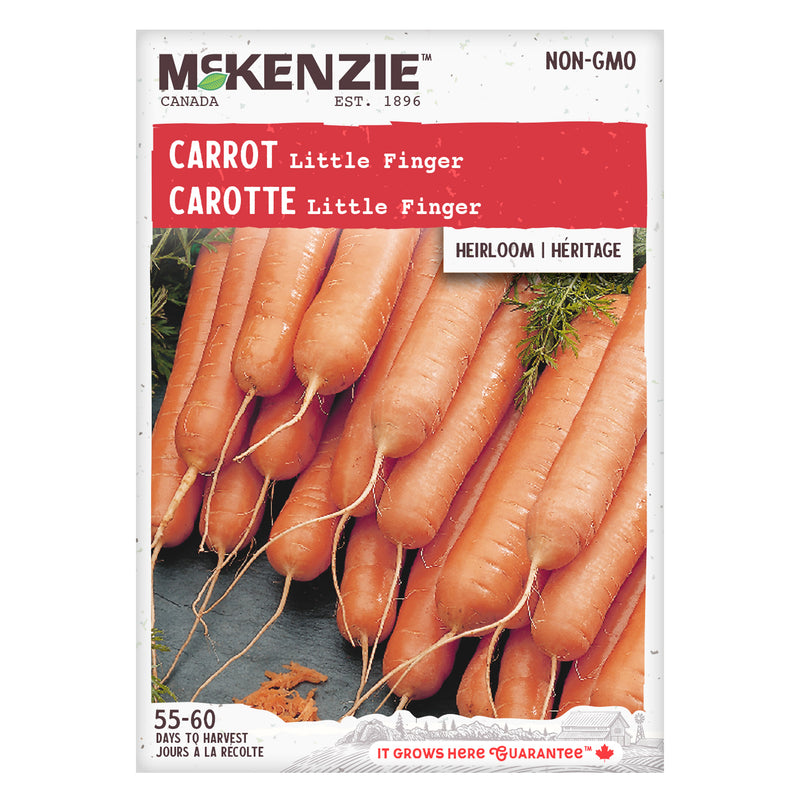 Carrot Seeds, Little Finger McKenzie Seeds