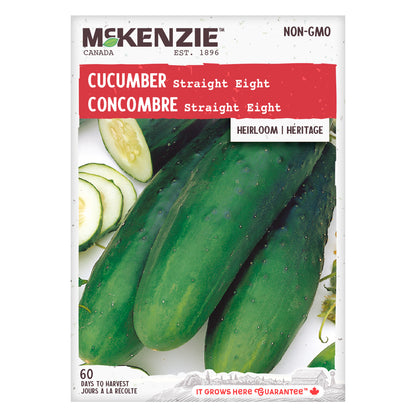 Cucumber Seeds, Straight Eight