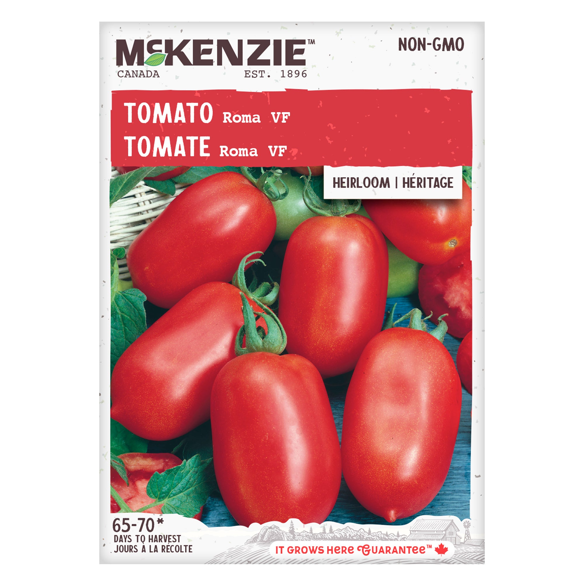 Buy Tomato Roma VF Seeds Online | McKenzie Seeds