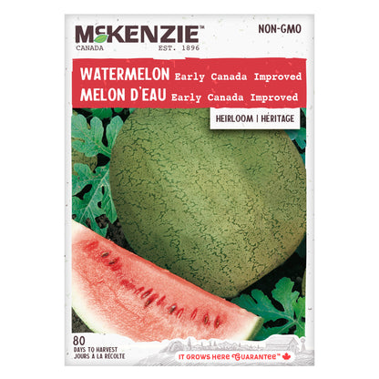 Watermelon Seeds, Early Canada Improved