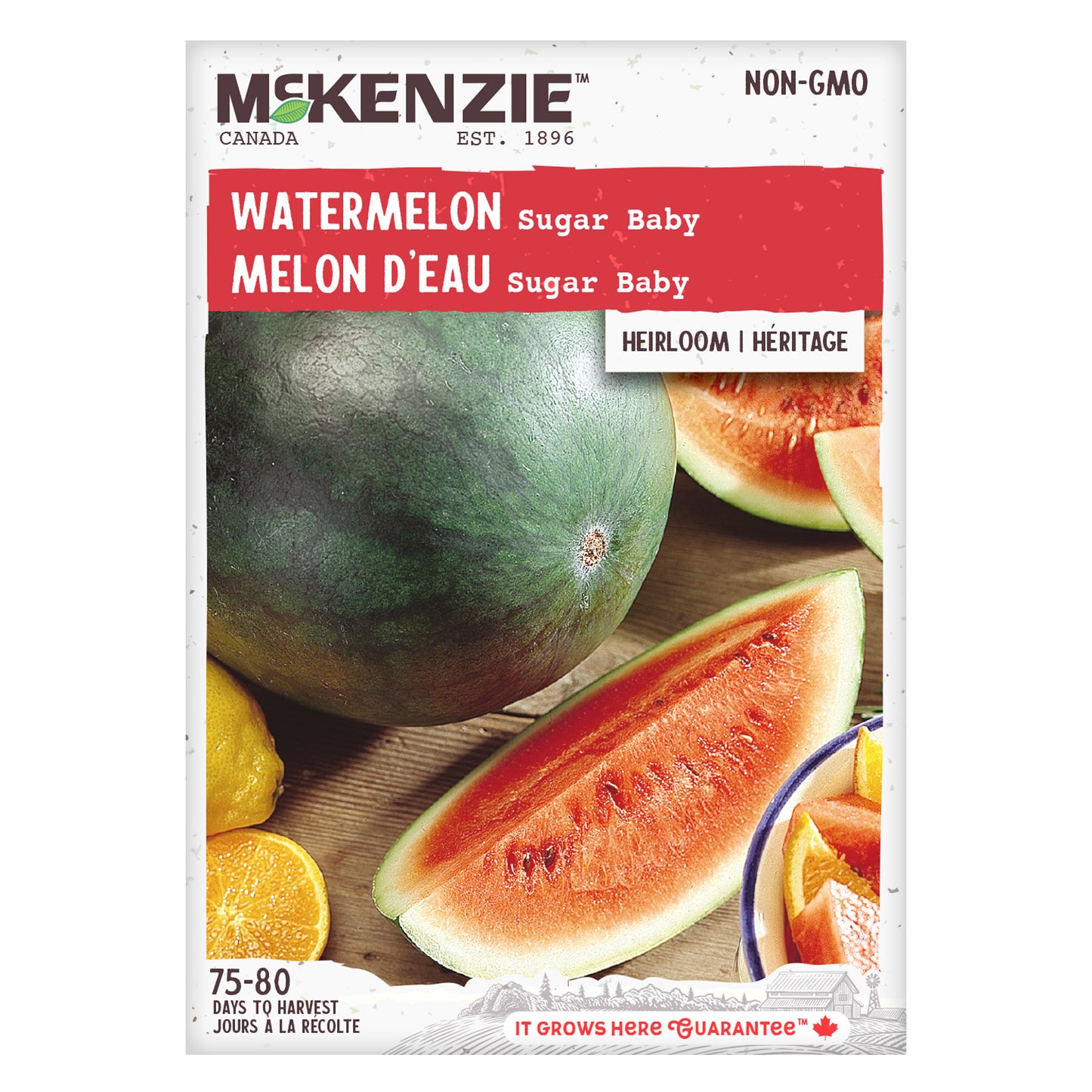 Buy Sugar Baby Watermelon Seeds Online McKenzie Seeds