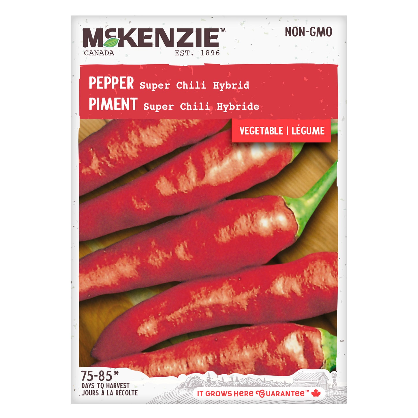 Pepper Seeds, Super Chili Hybrid