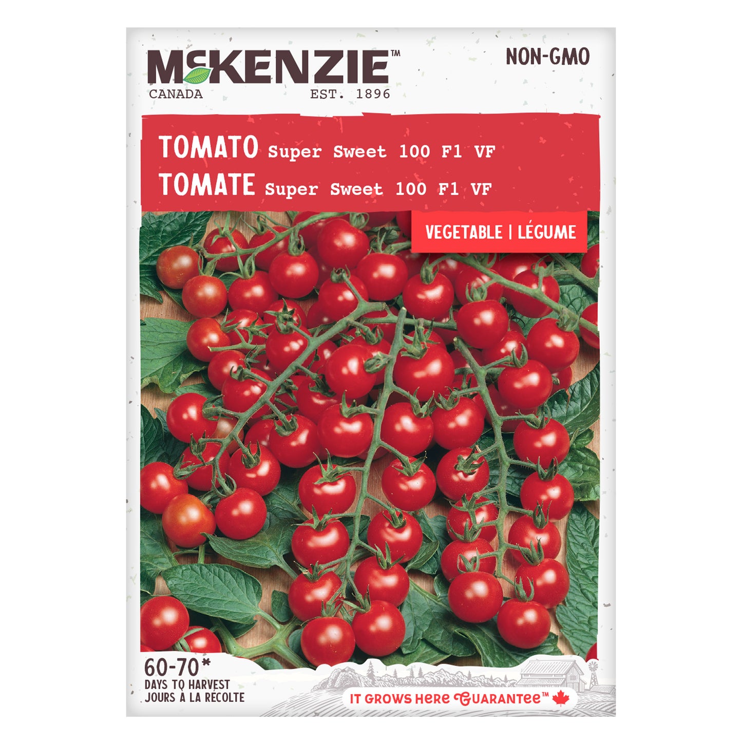 Tomato Seeds, Super Sweet 100 F1 VF