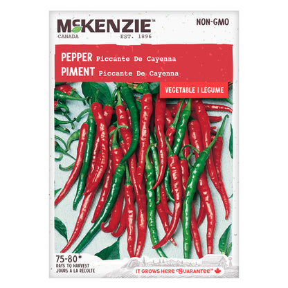 Pepper Seeds, Piccante De Cayenna