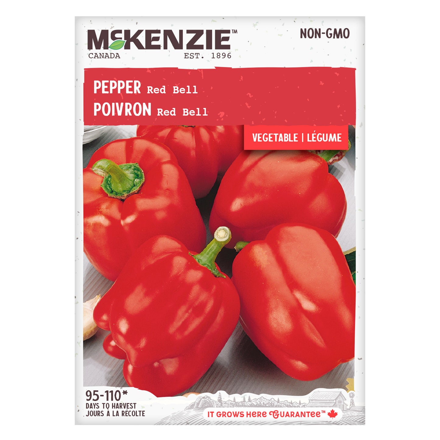 Pepper Seeds, Red Bell
