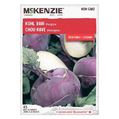 Kohl Rabi Seeds, Purple